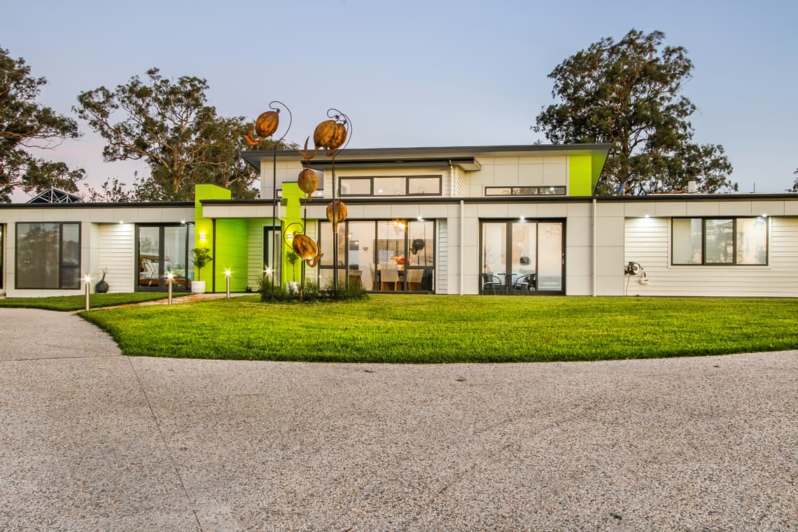 Modern entrance door